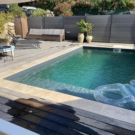 Maison Avec 2 Couchages Piscine Privative Ajaccio